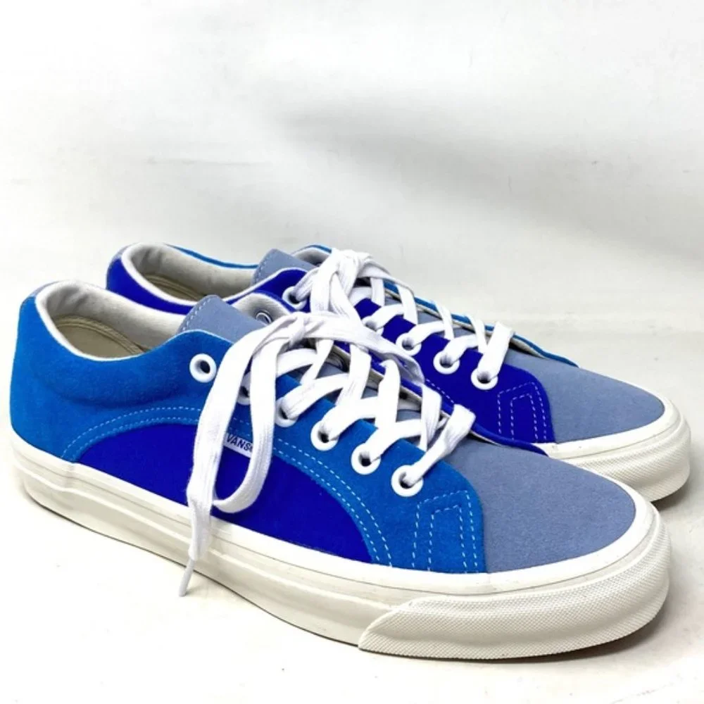 VANS OG Lampin LX Sneakers Low Suede Blue Shoes Casual Women's Size VN0A7Q4U6RE - Picture 4 of 11